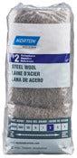 Norton 68117 #2 Medium/Coarse Grit Steel Wool 12 count