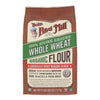 Bob's Red Mill - Organic Whole Wheat Flour - 5 lb - Case of 4