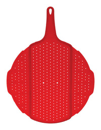 Squish 7 in.   W X 18 in.   L Red Polypropylene Collapsible Splatter Screen