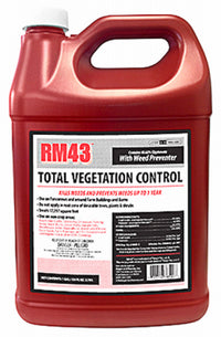 RM43 Total Vegetation Control Plus Weed Preventer, Concentrate, 1-Gallon