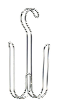 iDesign Silver Chrome Closet Hook