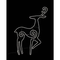 Star Bright  Plug-In  LED Neon Looking Deer  Silhouette