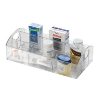 iDesign Clear Plastic Vanity Organizer