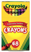 Crayola 52-0048 Crayons Assorted Colors 48 Count