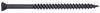 Fasn-Tite Trim Screws, Square, Black Phosphate, 2-1/4-In. x #6, 5-Lbs.