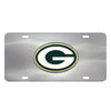 NFL - Green Bay Packers 3D Stainless Steel License Plate