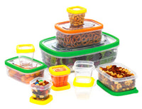 Food Storage Container Set, Plastic, 20-Pc.