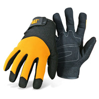 CAT Unisex Outdoor Utility Gloves Black/Yellow M 1 pair