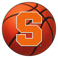 Syracuse University Basketball Rug - 27in. Diameter