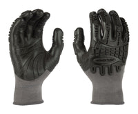 Madgrip  Thunderdome  Unisex  Rubber  Coated  Work Gloves  Black  M  1 pair