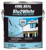 Kool Seal Blu2White White Acrylic Roof Coating 1 gal (Pack of 4)