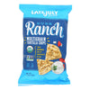 Late July Snacks Organic Multigrain Snack Chips - Dude Ranch - Case of 12 - 5.5 oz.