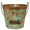 Robert Allen 7 in.   H X 8 in.   W Metal Planter Copper