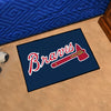 MLB - Atlanta Braves Tomahawk Rug - 19in. x 30in.