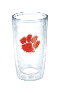 Tervis  16 oz. Clemson Tigers  Tumbler  Clear