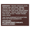 Equal Exchange Organic Milk Chocolate Bar - Caramel Crunch with Sea Salt - Case of 12 - 2.8 oz.