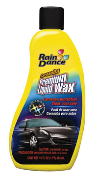 Rain Dance 2510 16 Oz Carnauba Premium Liquid Car Wax