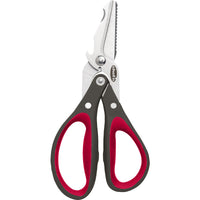 Chef'n FreshForce 3-3/4 in. W X 10-1/4 in. L Gray/Red Stainless Steel Utility Scissors