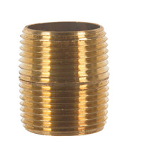 JMF Company 1 in. MPT Brass Close Nipple