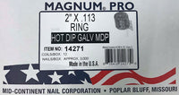 Magnum Pro 2 in. Angled Coil Nails 15 deg Ring Shank 3000 pk