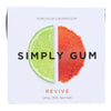 Simply Gum - Gum Revive - Case of 12 - 15 CT