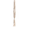 Primitive Planters White Cotton 17 in. H ZigZag Plant Hanger 1 pk (Pack of 12)