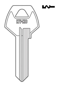 Hy-Ko Automotive Key Blank Single sided For Corbin (Pack of 10)