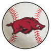 University of Arkansas Baseball Rug - 27in. Diameter