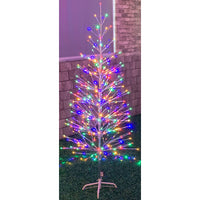 Celebrations  LED  Multi  5.5 ft. Yard Decor  Color Changing Twig Tree