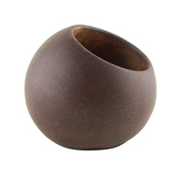 Syndicate Sales Inc 7901-06-902 4-1/2" Weathered Brown Angled Planter With 3-3/4" Opening