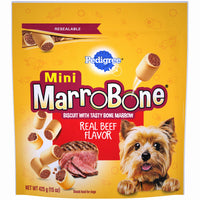 Mini Marrowbone Dog Treat, For Small Dogs, 15-oz. (Pack of 4)