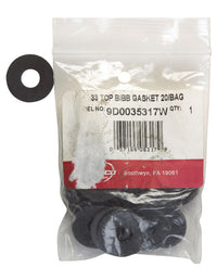 Danco  3/8 in. Dia. Rubber  Washer  20 pk