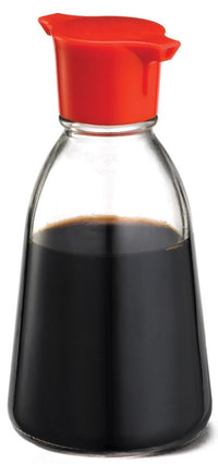 Tcp Tablecraft H888cd 5 Oz Red Top Soy Sauce Bottle (Pack of 9)