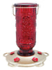 More Birds 60 20 Oz Capacity Red Vintage Hummingbird Feeder