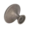 Amerock Natures Splendor Round Cabinet Knob 1-5/16 in. D 1-1/16 in. Weathered Nickel 1 pk