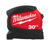 Milwaukee  30 ft. L x 1-1/8 in. W Compact Wide Blade  Tape Measure  Black/Red  1 pk