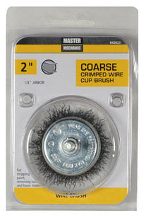 2-Inch Coarse Crimped Wire Cup Brush