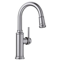 Empressa Bar Pull Down Stream Only 1.5 GPM - PVD Steel