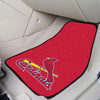 MLB - St. Louis Cardinals Carpet Car Mat Set - 2 Pieces