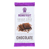 Lakanto - Monkfruit Sweetened Chocolate Bar - Dark Chocolate with Cacao Nibs - Case of 8 - 3 oz.