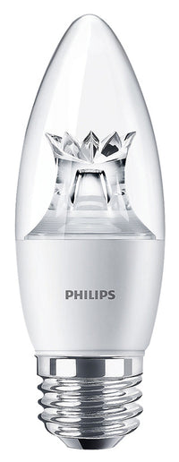 Phillips 457192 4.5 Watt E26 B12 Soft White LED Dimmable Light Bulb