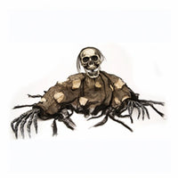 Skeletal Grave Breaker, Posable Arms, 2 Stakes