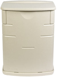 Rubbermaid 6 in. W Sandstone Resin Deck Box 2.6 gal