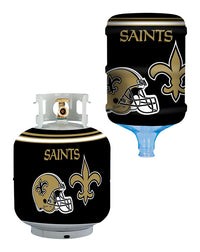 Bottle Skinz New Orleans Saints Polyester Propane Tank Cover