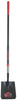 Razor-Back  Steel  9.5 in. W x 61.5 in. L Shovel  Fiberglass