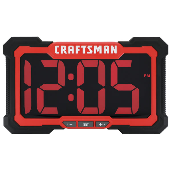 CRAFTSMAN Craftsman Digital Thermometer in the Thermometer Clocks  department at