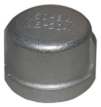 Stainless Steel Pipe Cap, 3/4-In.