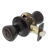 Ultra Security Oil Rubbed Bronze Entry Knobs KW1 1-3/4 in.