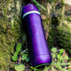 Quokka Stainless Steel Water Bottle Spring Aqua Violet 20oz (600ml)