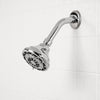 Waxman Consumer Group 8364001 4 Chrome Serene 6-Spray Fixed Shower Head